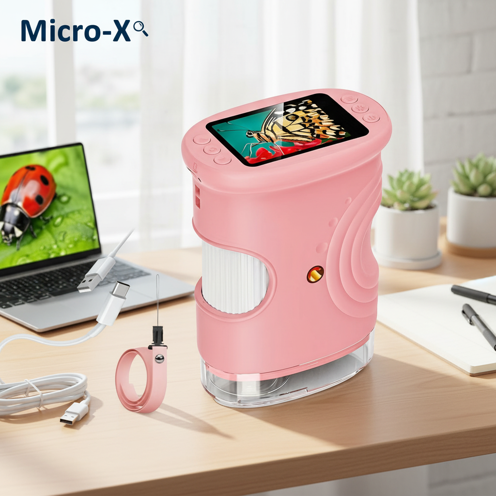 RIVGOT Kids Microscope,