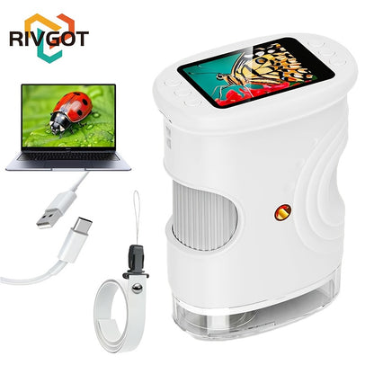 RIVGOT Kids Microscope,