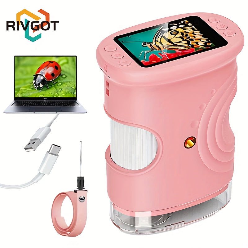 RIVGOT Kids Microscope,