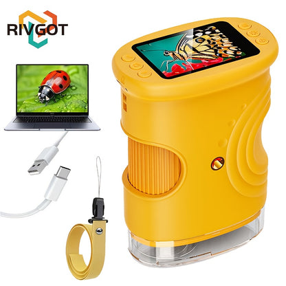 RIVGOT Kids Microscope,